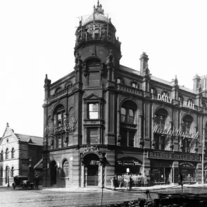 1928 Print of the Daily Mail Building on Manchester's Deansgate 1928 Print of the Daily Mail Building on Manchester's Deansgate