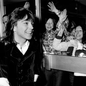 David Cassidy with fans 1973 David Cassidy with fans 1973
