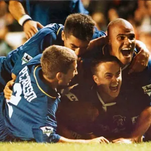 Dennis Wise Print: Chelsea 1996 Match Action Dennis Wise Print: Chelsea 1996 Match Action