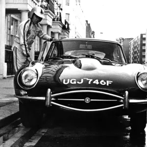 1968 E-Type Jaguar Print 1968 E-Type Jaguar Print