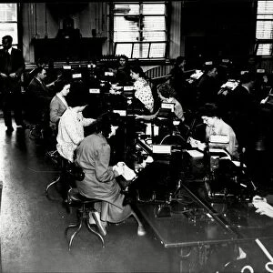 Edinburgh telegram workers 1950
