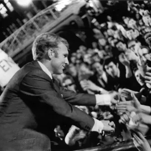 England Captain Bobby Moore Print 1966 World Cup Celebration