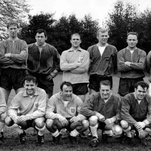 1966 England Football Team Print at Roehampton with Harold Shepherdson 1966 England Football Team Print at Roehampton with Harold Shepherdson