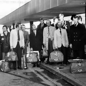 England prepare to jet off to the Caribbean for their 1974 tour, which ended in a 1-1 draw England prepare to jet off to the Caribbean for their 1974 tour, which ended in a 1-1 draw