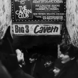 The Cavern Club Entrance Print 1964 The Cavern Club Entrance Print 1964