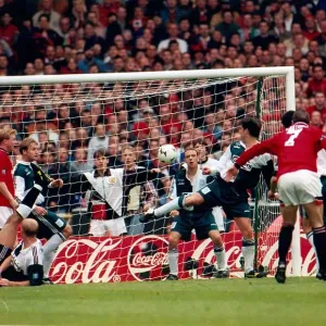 Eric Cantona Scores 1996 FA Cup Final Print