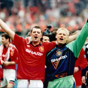 FA Cup Final 1996 Print - Manchester United Victory