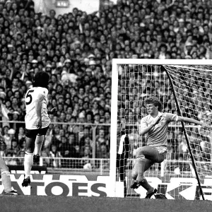 FA Cup Final Replay: Man City v Spurs Ricardo Villa (No 8) scores the opening goal FA Cup Final Replay: Man City v Spurs Ricardo Villa (No 8) scores the opening goal
