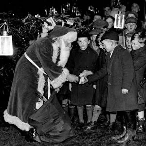 Father Christmas in Norfolk, 1935
