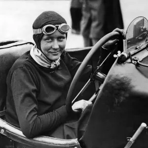 Female racing driver Jill Scott, wife of W.B. Scott 1929 Female racing driver Jill Scott, wife of W.B. Scott 1929