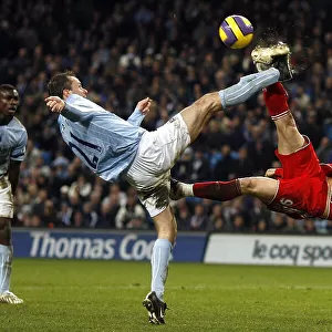 Football Archive Fine Art Print Collection: Liverpool V Man City
