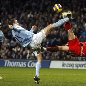 Football Archive Photographic Print Collection: Liverpool V Man City