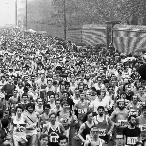 The first-ever London Marathon 1981 The first-ever London Marathon 1981