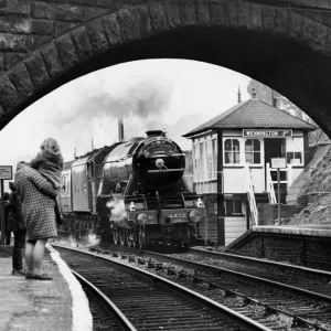 The Flying Scotsman Print at Wennington Junction The Flying Scotsman Print at Wennington Junction