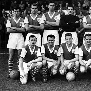 Football club groups AFC Bournemouth and Boscombe 1959 L-R: Back