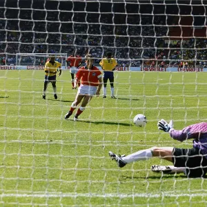 Gary Lineker Misses Penalty Against Brazil in 1992 Print Gary Lineker Misses Penalty Against Brazil in 1992 Print