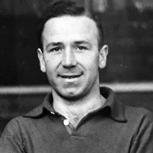 Footballer Sir Matt Busby when he played for Liverpool in 1938