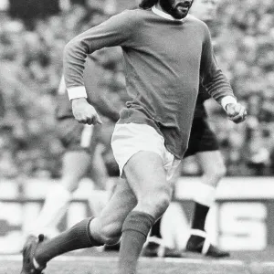 George Best in action 1970 Print