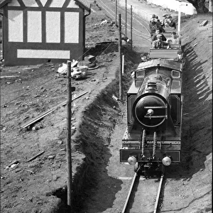 Golden Acre Park miniature railway in Leeds 1932
