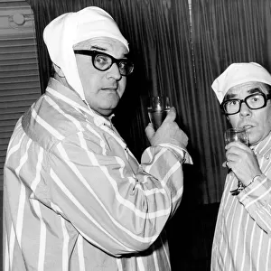 And its goodnight from hima The Two Ronnies