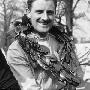 Graham Hill Print 1963 Motor Racing Winner Graham Hill Print 1963 Motor Racing Winner