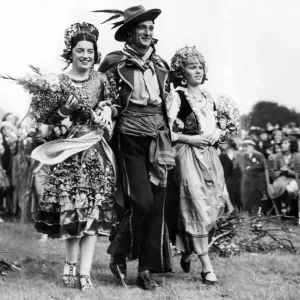 Gypsy Wedding Print at Baildon, Yorkshire Moorland Village in 1938 Gypsy Wedding Print at Baildon, Yorkshire Moorland Village in 1938