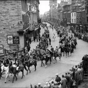 Hawick Common Riding 1947 Print Hawick Common Riding 1947 Print