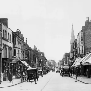 The High Street at Herne Bay 1936 The High Street at Herne Bay 1936