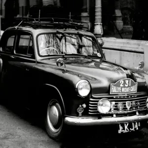 1951 Hillman Minx Print - Monte Carlo Rally Vintage Car 1951 Hillman Minx Print - Monte Carlo Rally Vintage Car