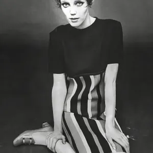Jenny Smith modelo de moda, 1967. Jenny Smith modelo de moda, 1967.