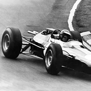Jim Clark in his V8 works Lotus-Climax