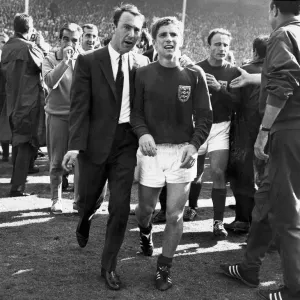 Jimmy Greaves consoles Alan Ball after the 1966 World Cup Final Jimmy Greaves consoles Alan Ball after the 1966 World Cup Final