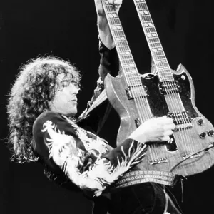 Jimmy Page of Led Zeppelin Jimmy Page of Led Zeppelin