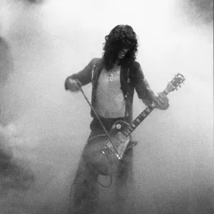 Jimmy Page playing guitar Jimmy Page playing guitar