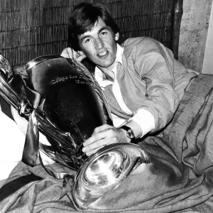 Kenny Dalglish with European cup