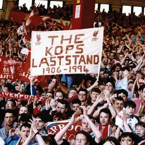 The Kops Last Stand Liverpool Football Fans Print The Kops Last Stand Liverpool Football Fans Print