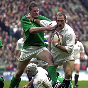 Rugby Union Photographic Print Collection: England v Ireland Six Nations