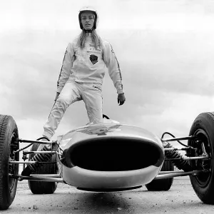 Liane Engeman racing driver 1969 Liane Engeman racing driver 1969