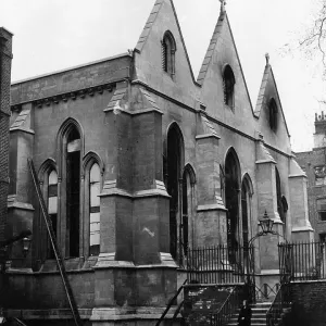 London in the Blitz Temple Church air raid 18 London in the Blitz Temple Church air raid 18