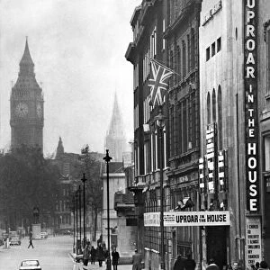 Londons Whitehall Theatre, 1967