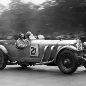 Lord Howe, Racing Driver, in the Irish Grand Prix in 1930 Lord Howe, Racing Driver, in the Irish Grand Prix in 1930