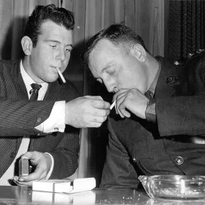Lt. Joseph J. (Jock) Smith (right) of the 1st Battalion Royal Sussex Regiment, of Motherwell, who won the Military Cross for bravery Lt. Joseph J. (Jock) Smith (right) of the 1st Battalion Royal Sussex Regiment, of Motherwell, who won the Military Cross for bravery