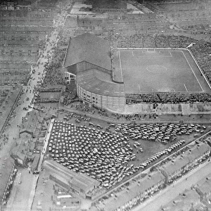 Maine Road football ground 1934