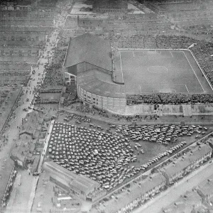 Maine Road football ground 1934