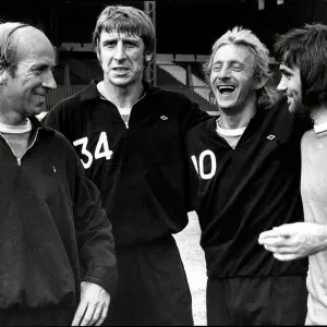 1972 Manchester United Players Print 1972 Manchester United Players Print