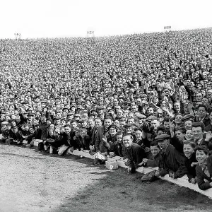 Hampden Park Crowd Print, 1944 Hampden Park Crowd Print, 1944