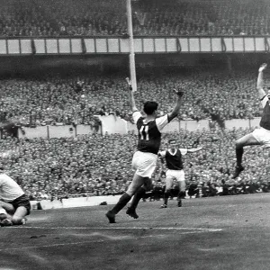 Maurice Norman, Alan Skirton (no.11), Geoff Strong and David Court1962 Maurice Norman, Alan Skirton (no.11), Geoff Strong and David Court1962