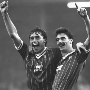Mike Robinson and Ian Rush Print, 1983 Mike Robinson and Ian Rush Print, 1983