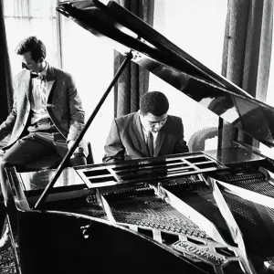 Muhammad Ali at the Piano Print