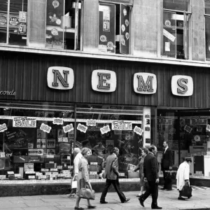 The NEMS Shop Print, Great Charlotte Street, Liverpool 1967 The NEMS Shop Print, Great Charlotte Street, Liverpool 1967